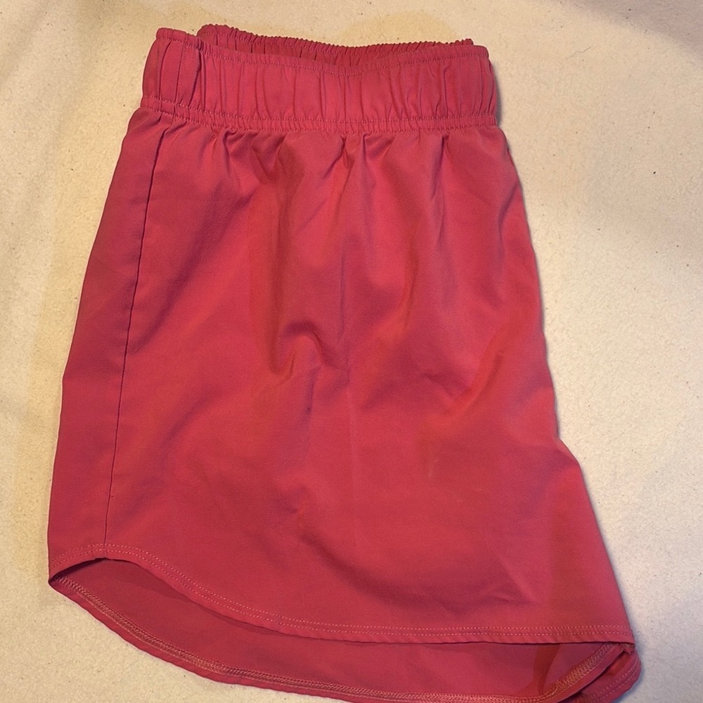 Pink GYMSHARK Athletic Shorts with Logo - Picture 3 of 5